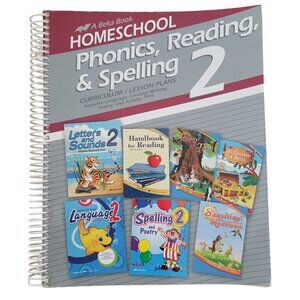 A Beka Homeschool Phonics Reading Spelling 2 Curriculum‎ Lesson Plans